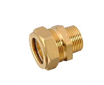 Фитинг латунный желтый