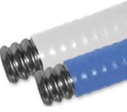 Гофрированная труба в оплетке